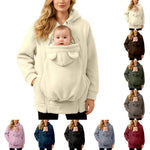 Warm Fleece Baby Carrier Hoodie
