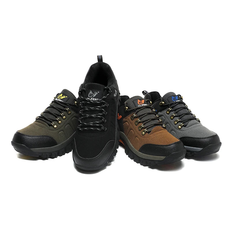 Men & Women Non-Slip Hiking Boots – Outdoor Ankle Sneakers
